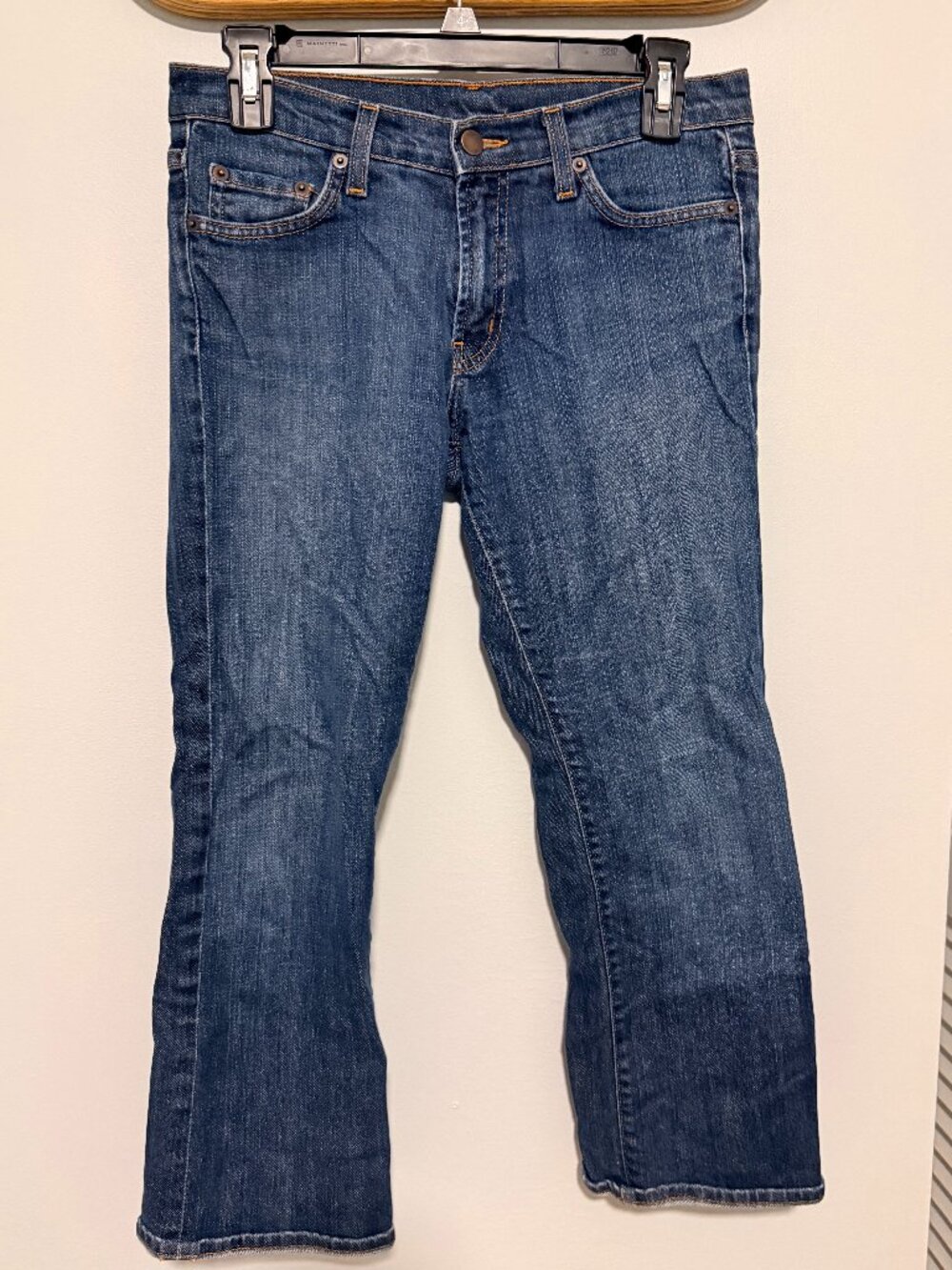Garnet Hill Blue Jeans Made in USA Estimated Size 4–6